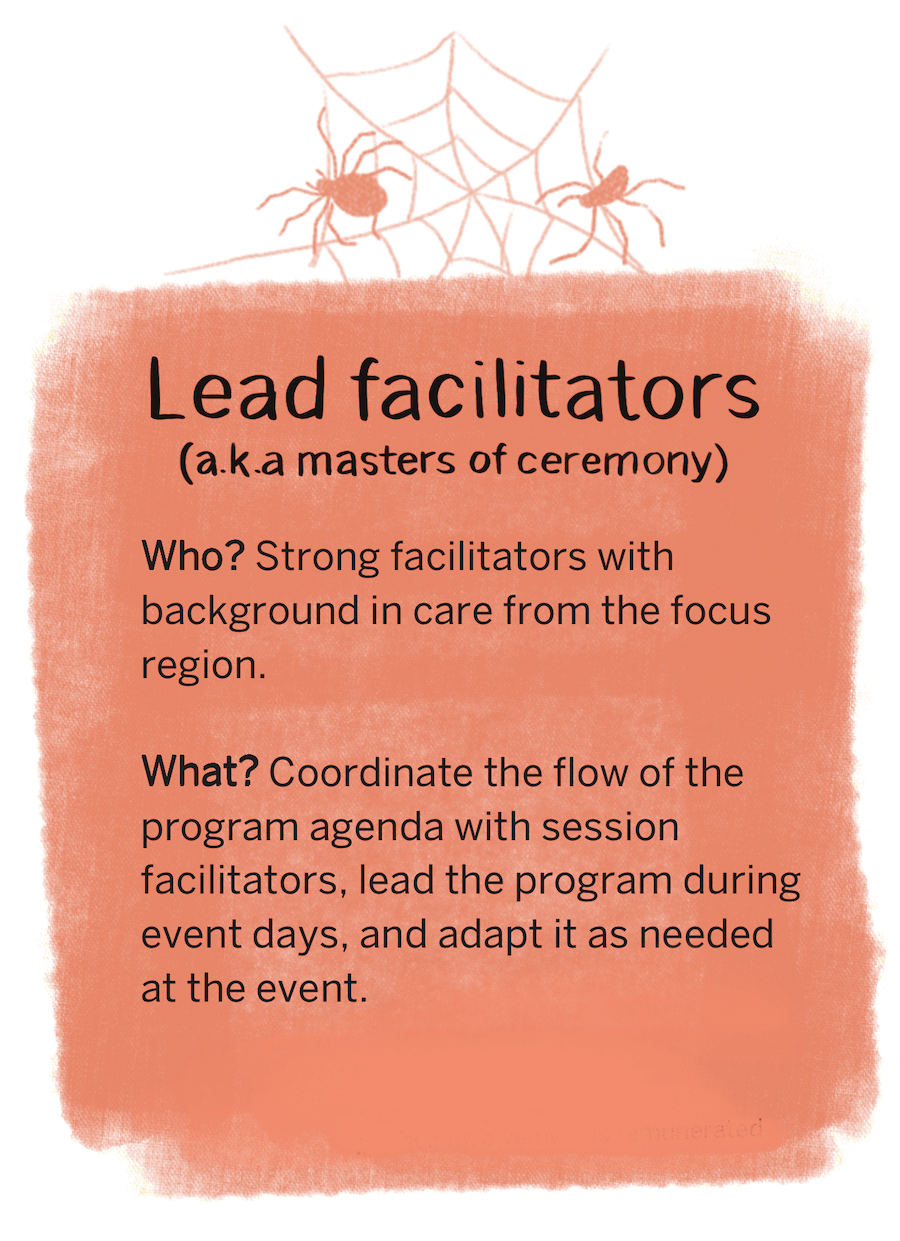 Lead facilitators